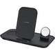 Беспроводное зарядное устройство Mophie 3 in 1 Wireless Charger, мощность Qi: 7.5 Вт, black