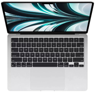 Ноутбук Apple MacBook Air 13 2022 Apple M2/8 ГБ/SSD 256 ГБ/13.6" 2560x1664/macOS/Silver (MLXY3)