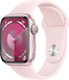 Смарт-Часы Apple Watch Series 9 41mm Pink Aluminium Case with S/M Pink Sport Band (MR933)