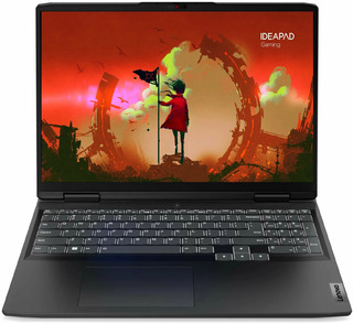 Ноутбук Lenovo IdeaPad Gaming 3 16ARH7 Ryzen 5 6600H/8Gb/512Gb SSD/RTX 3050 4Gb/16"/165Hz (1920x1200)/DOS/Onyx Grey/WiFi/BT/Cam