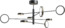 Умная люстра Yeelight C2103 Arowana Chandelier 8 плафонов YLDL029