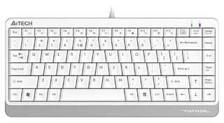 Клавиатура A4 Fstyler FKS11 белый/серый USB Multimedia