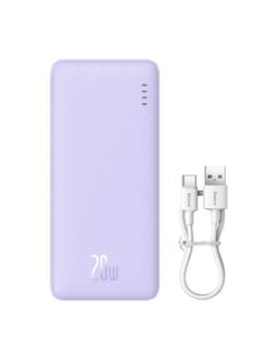 Внешний аккумулятор Baseus 10000 mAh Airpow Fast Charge Power Bank 20W PPAP10 Purple