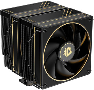 Вентилятор ID-COOLING FROZN A620 GDL LGA1700/1200/115X/AM5/AM4 (8шт/кор, TDP 260W, PWM, черно-золотой, 6 тепл. трубок + медная база, DUAL FAN 120mm)
