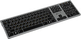 Клавиатура Oklick 890S серый Wireless USB slim