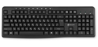 Клавиатура Oklick K225W черный Wireless USB Multimedia