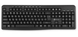 Клавиатура Oklick K225W черный Wireless USB Multimedia