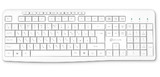 Клавиатура Oklick K225W белый Wireless USB Multimedia