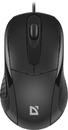 Мышь Defender MB-580 Standard Wired USB 1000dpi Optical Black (52580)
