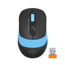 Беспроводная мышь A4 Fstyler FG10S черный/синий оптическая (2000dpi) silent USB (4but)