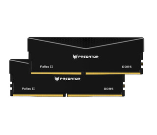 Память DDR5 2x32Gb 6400MHz Acer Predator Pallas II 64GB (2x32GB) CL32 (32-39-39-102) Black
