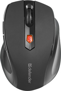 Беспроводная мышь Defender Ultra MM-315 Black Wireless USB Optical 1600dpi (52315)