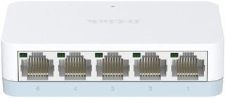 Коммутатор D-Link DES-1005C/C2A (L2) неуправляемый 5x10/100BASE-TX