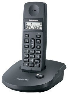 Р/Телефон Dect Panasonic KX-TG1075RUW, подсветка дисплея,записная книжка на 10 номеров,будильник,