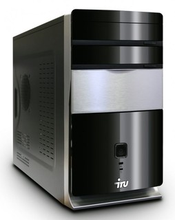 ПК iRU Corp 510  PDC-E6700/2048/320/DVD-RW/CR/K+M/W7-Pro/black