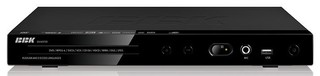 Плеер DVD BBK DV437SI Караоке (+ диск 500 песен) черный