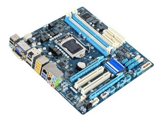 Материнская плата Gigabyte GA-H57M-USB3 Soc-1156 iH57 DDRIII mATX AC'97 8ch. LAN-Gbt +RaiD