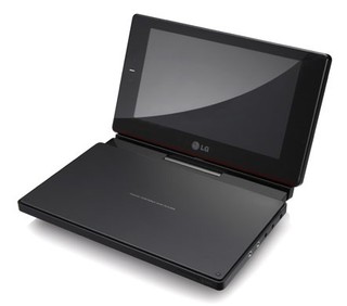 Портативный DVD Плеер LG DP582B 8" поворотный черный