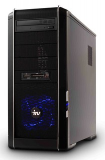 ПК iRU Home 710 i7-960/4096/ 1Tb/HD4550-512/DVD-RW/CR/W7-HB/black
