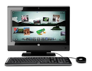 Моноблок HP 310-1120ru X3 415e/1TB/4GB/HD5450 512/DVDRW/WiFi/TV/kbd/mouse/W7HP64/20" touch (XT032EA)