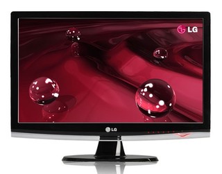 Монитор LG TFT 21.5" W2253V-PF glossy-black 16:9 FHD (2ms GTG) DVI HDMI (Rus)