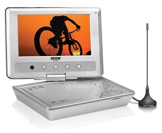Портативный DVD Плеер BBK DL7042TI 7" USB SD/MMC/MS тв-тюнер серый