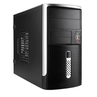 Корпус INWIN IW-EMR033 Black-Silver 450W USB/Audio/Fan mATX