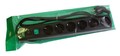 Сетевой фильтр MOST LRG 6 разеток 3м Чёрный