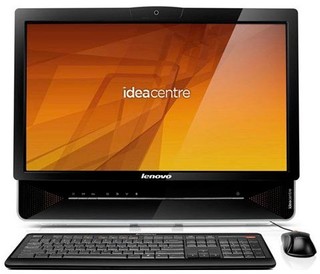 Моноблок Lenovo A310 P6100/2G/250G/integ/BT/WiFi/21.5" W LED(1920x1080) /TvT/Сam/W7HB/KB+M/Белый