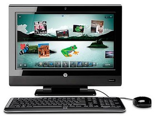 Моноблок HP 310-1125ru X4 610e/1TB/4GB/HD5450 512M/DVDRW/WiFi/TV/kbd/mouse/W7HP64/20"touch