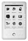 Электронная книга Digma e601 6 дюймов белая, чехол,  4Gb, fb2,djvu,pdf,txt,html,epub