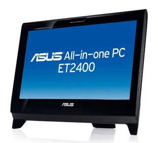 Моноблок  Asus ET2400EG 24"  E5800/4G/500G/ATI HD5470 512MB/DVD-RW/WF/Cam/W7HP/KB+m/black