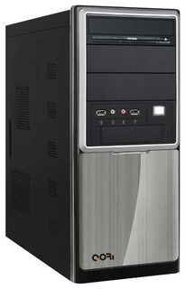 Корпус Super Power Q3337-A2 Black-Silver 450W USB/Audio/Fan
