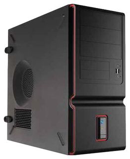 Корпус INWIN IW-C653BL Black  450W USB/Audio/Fan ATX
