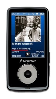 Плеер Flash Digma Insomnia2 16Gb FM 2.4" TFT display black