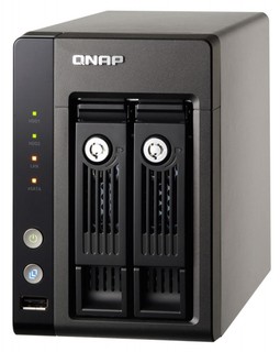 Сетевой накопитель Qnap TS-239 PRO II+ с двумя отсеками для жестких дисков Intel D425 1.8 ГГц