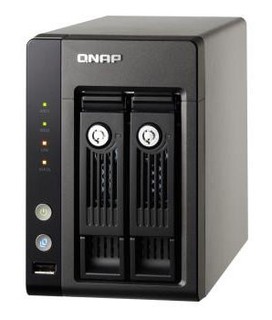 Сетевой накопитель Qnap TS-259 Pro+ RAID с двумя отсеками для жестких дисков  Intel D525 1.8 ГГц