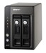 Сетевой накопитель Qnap TS-259 Pro+ RAID с двумя отсеками для жестких дисков  Intel D525 1.8 ГГц