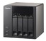 Сетевой накопитель QNAP TS-412 с четырьмя отсеками для жестких дисков. Marvell 1.2 ГГц