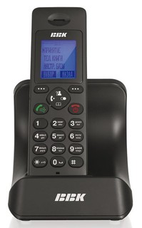 Р/Телефон Dect BBK BKD-821 RU (черный)