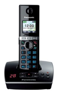 Р/Телефон Dect Panasonic KX-TG8061RUB (черный, автоответчик)