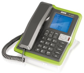 Телефон BBK BKT-258 RU (черный/зеленый)