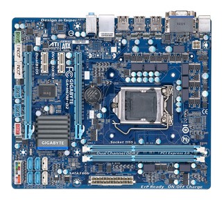 Материнская плата GIGA-BYTE GA-H67M-D2 (B3) s1155 /iH67/ 2xDDR3, 2xPCI-E, VGA DVI, GbLAN, RAID, mATX