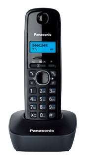 Р/Телефон Dect Panasonic KX-TG1611RUH (серый)