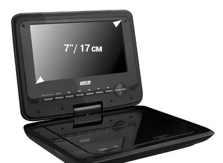 Портативный DVD Плеер Mystery MPS-711 7" черный
