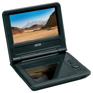 Портативный DVD Плеер Mystery MPS-703 черный