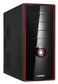 Корпус Ezcool NA-750R black red led w/o PSU ATX USB 2.0*2 Audio