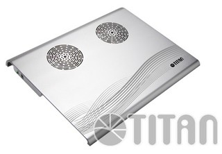 Подставка для ноутбука Titan TTC-G3TZ/SB 4xUSB теплоотводящая