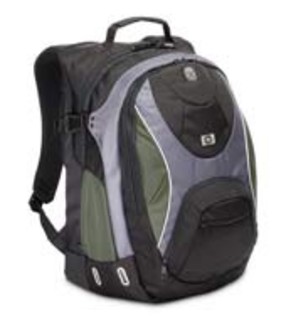 Сумка для ноутбука HP 17" Notebook Green Backpack (RU350AA)