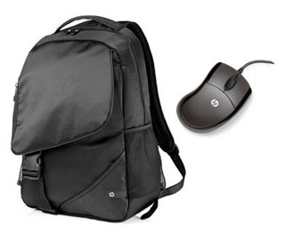 Сумка для ноутбука HP 17.3" Backpack and Mobile Mouse Bundle (WW553AA)